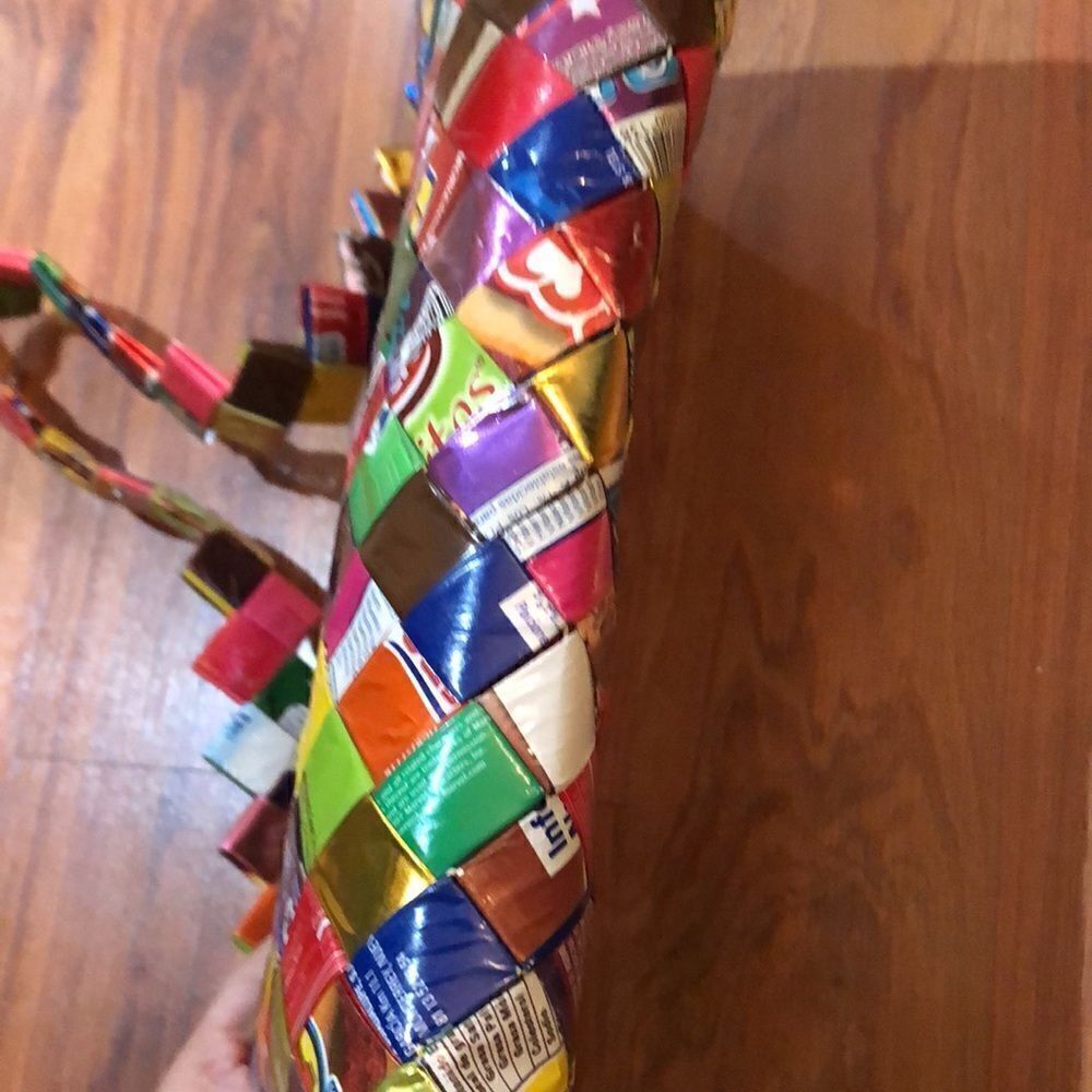 Retro candy wrapper Shoulder bag. - Picture 7 of 10